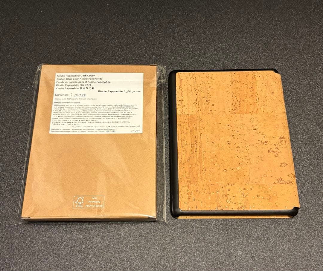 【希少品】Kindle Paperwhite（第11世代）用 純正コルクカバー