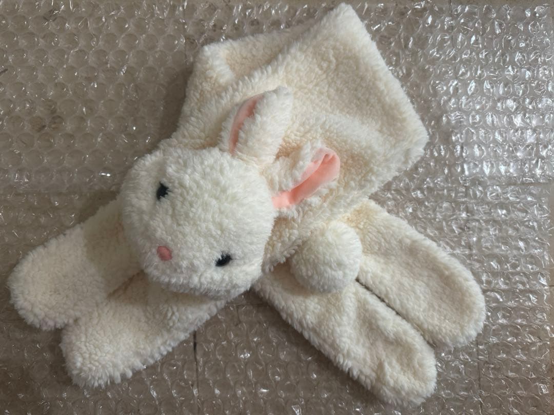 Katie うさぎ　マフラー　ティペット
