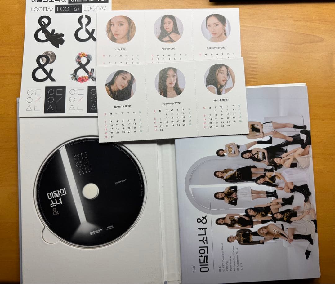 LOONA Olivia Hye オリビアへ [&] アルバム トレカ セット