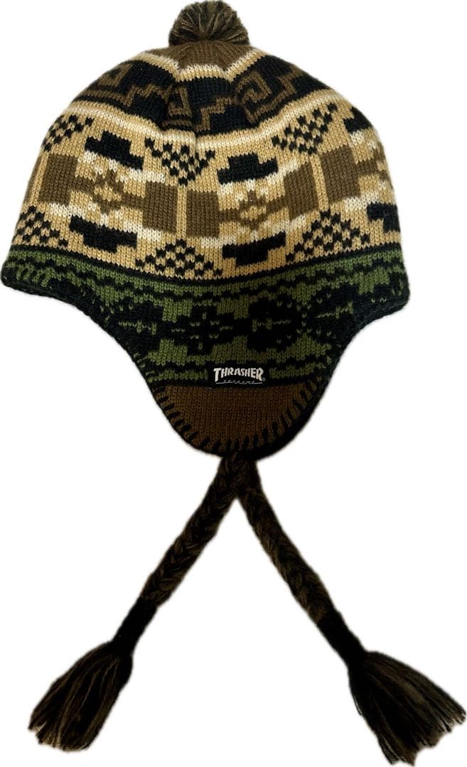 【未使用】Supreme Thrasher Earflap Beanie