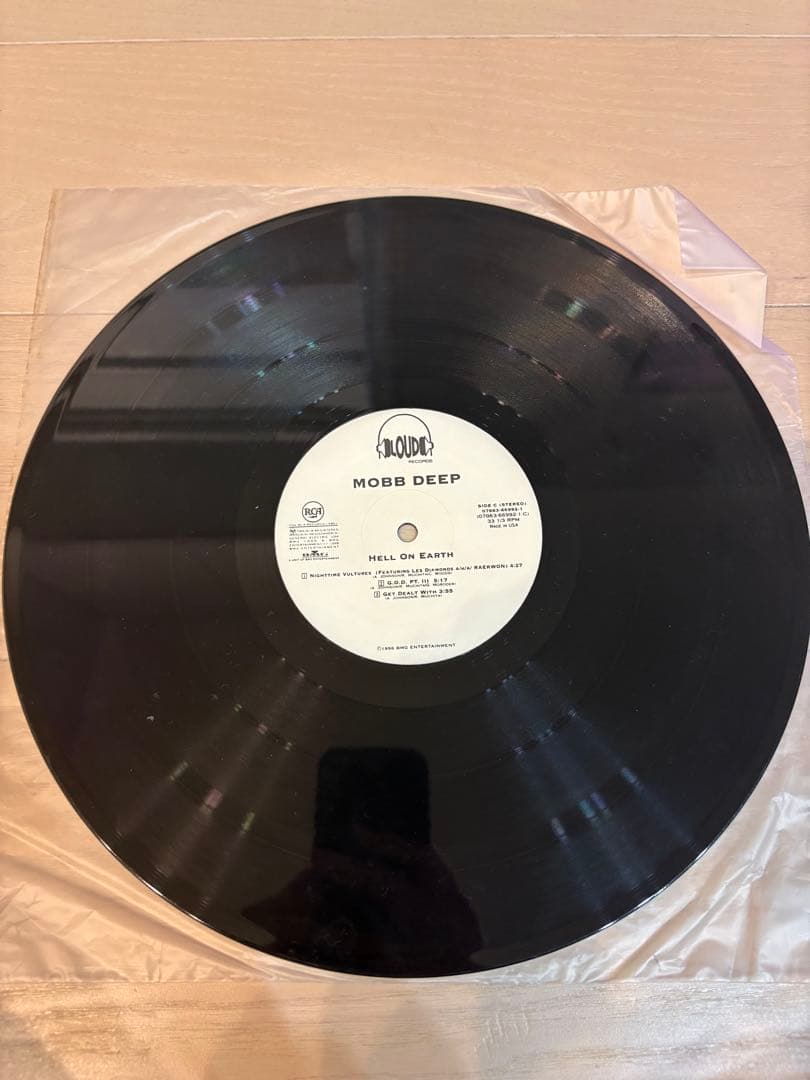 Mobb Deep Hell on Earth 2LP USオリジナル