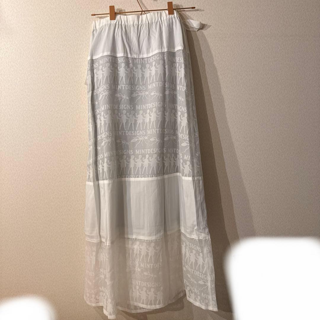 美品　mint designs巻スカート