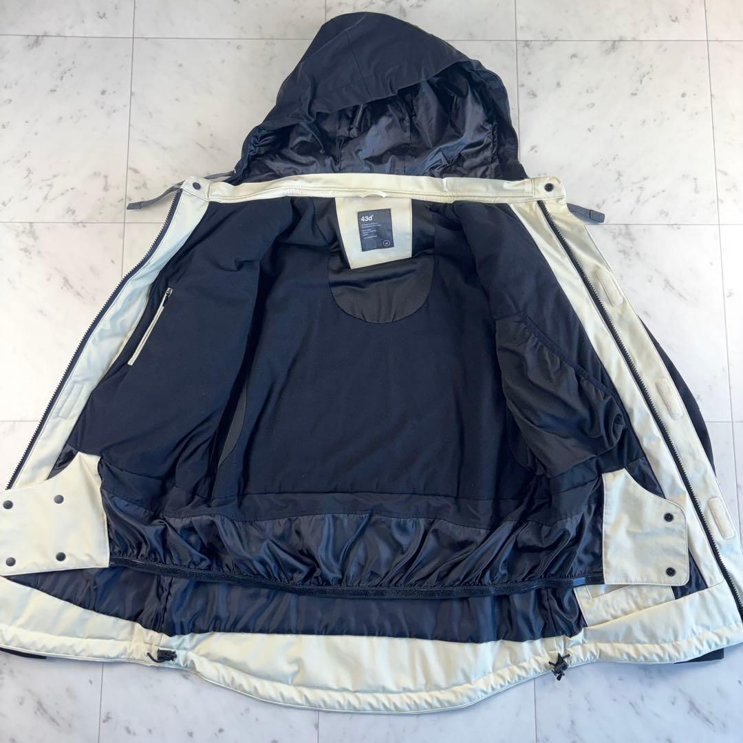 と*ん様 43DEGREES スノーボード スキー ウェア 上下セット ビブパン