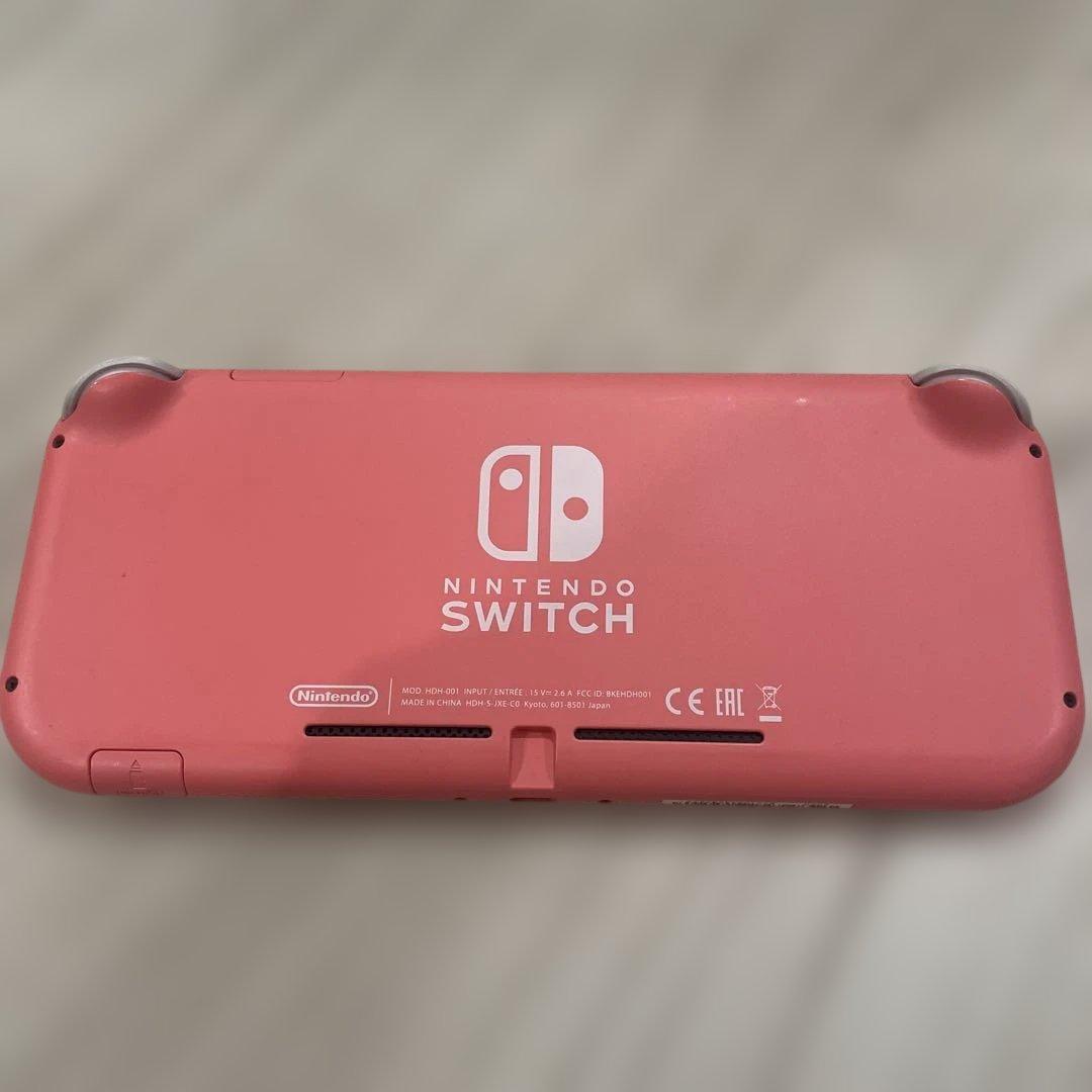 Nintendo Switch Lite ピンク本体　ケース付き