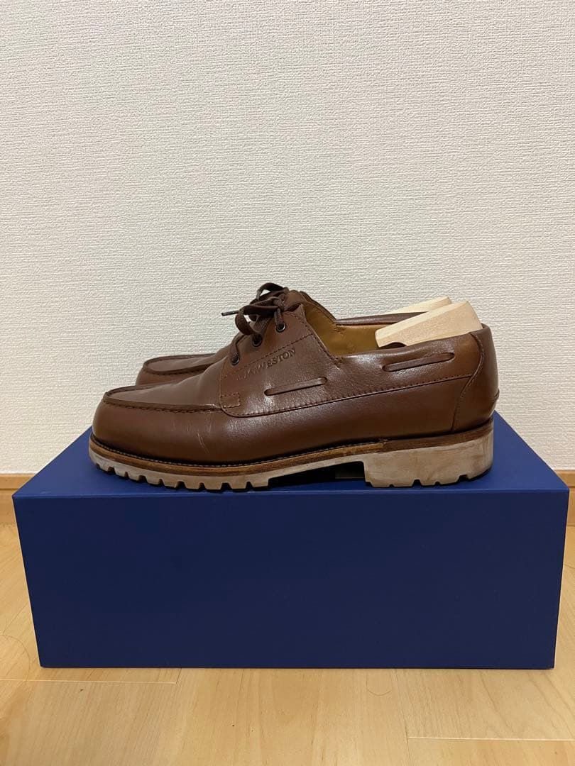 J.M.WESTON 690 ロシアンカーフ 8D 純正シューツリー付　ヨット