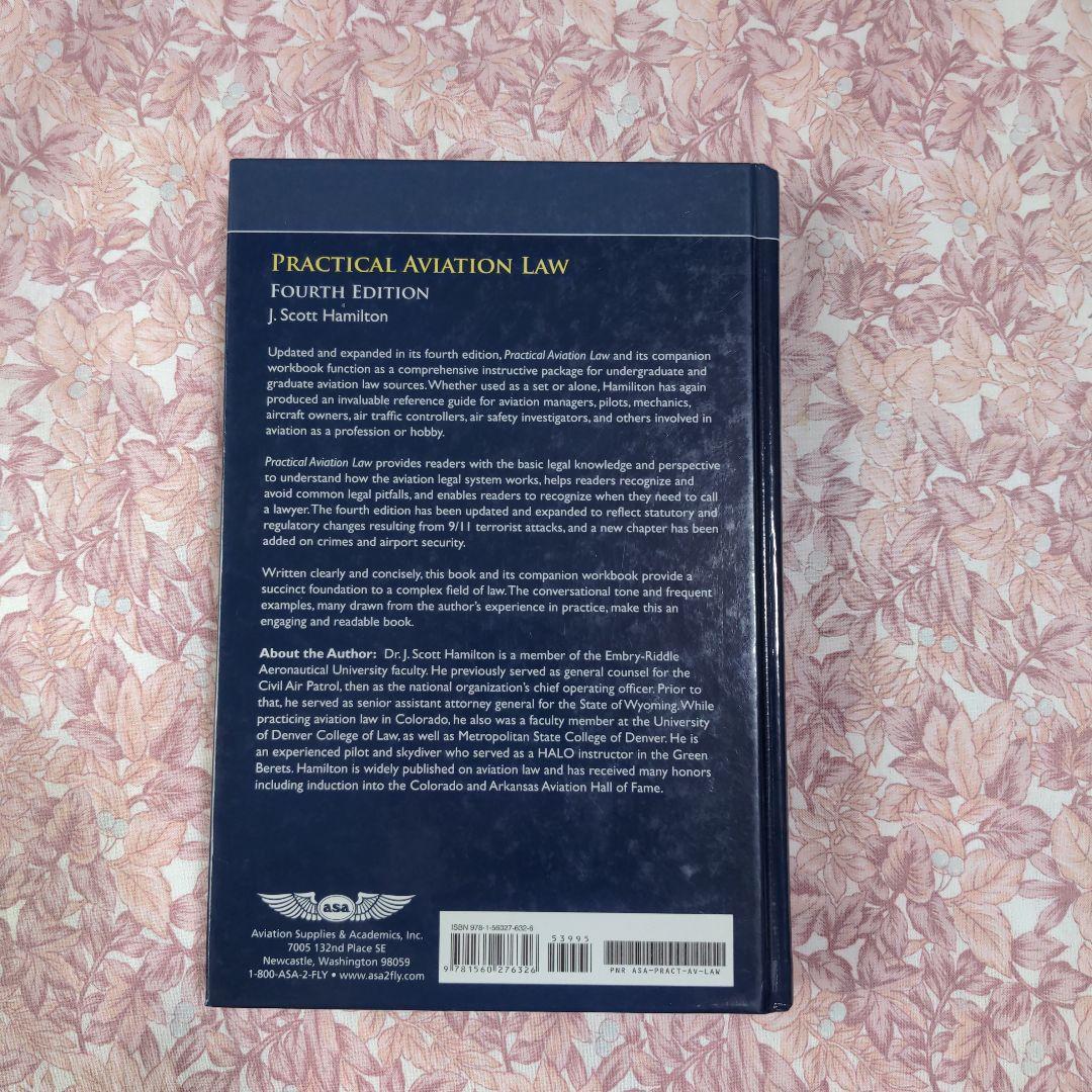 操縦∶Practical Aviation Law Fourth Edition