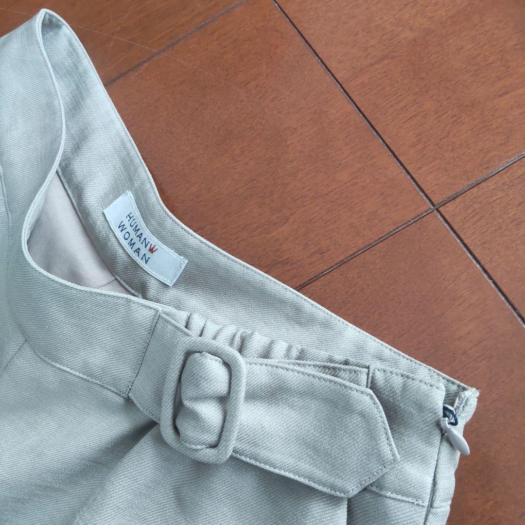 HUMAN WOMAN Sサイズ春夏キュロットスカート (未使用・タグ付き)