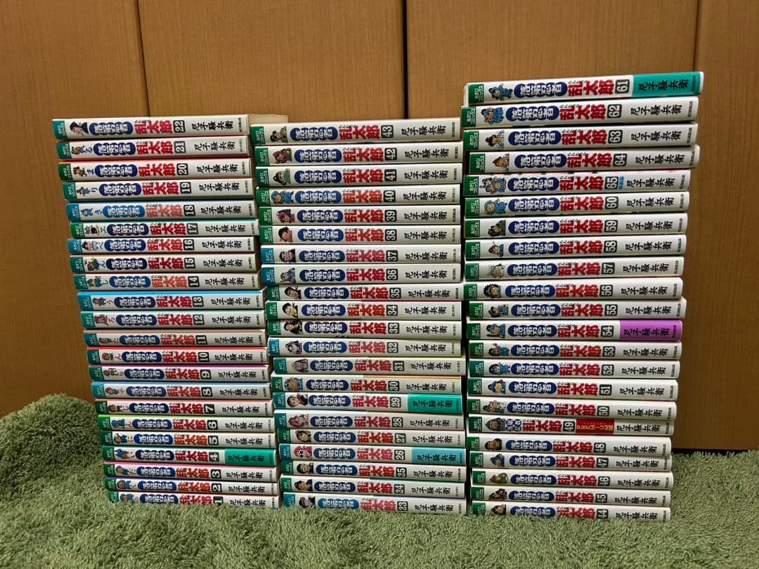 落第忍者乱太郎全65巻セット＋アニメーション設定画集など