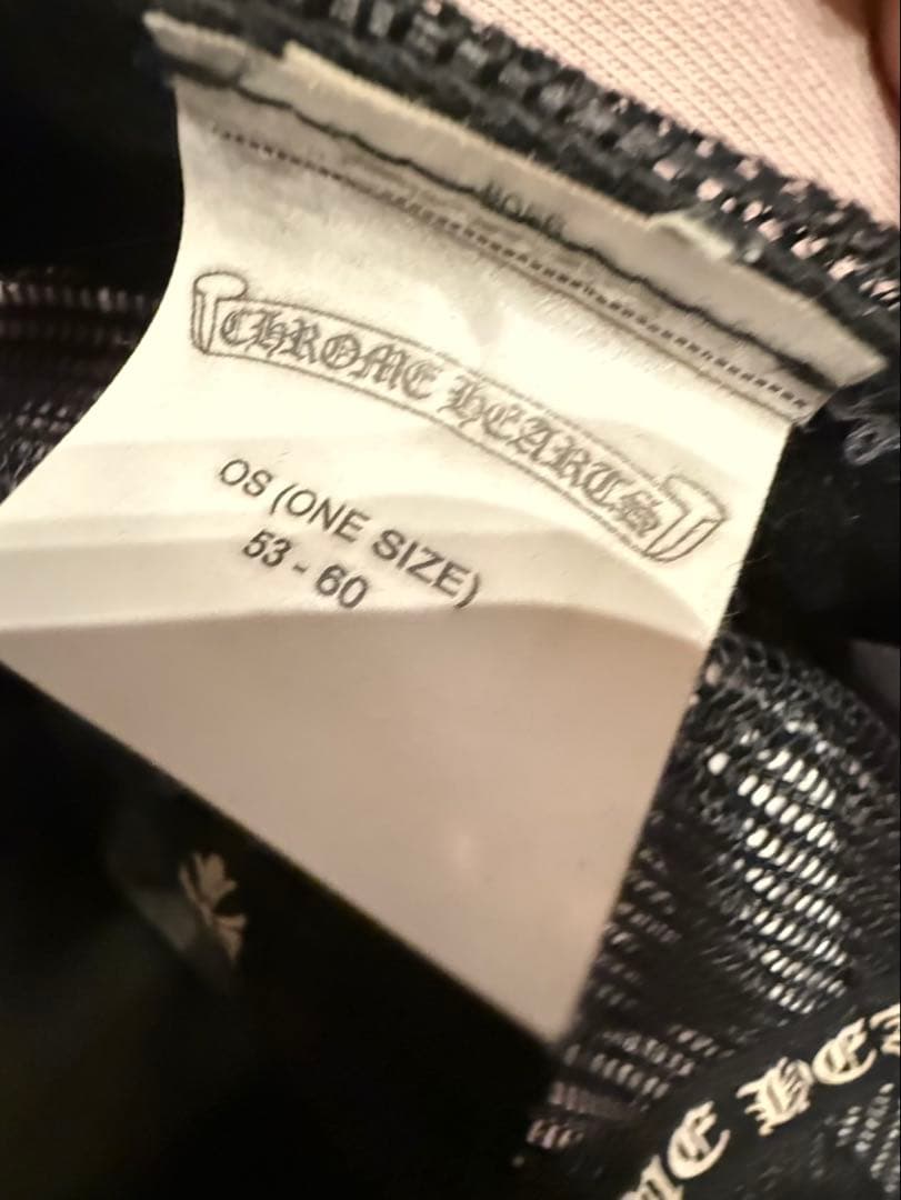 正規品クロムハーツマッティボーイキャップ