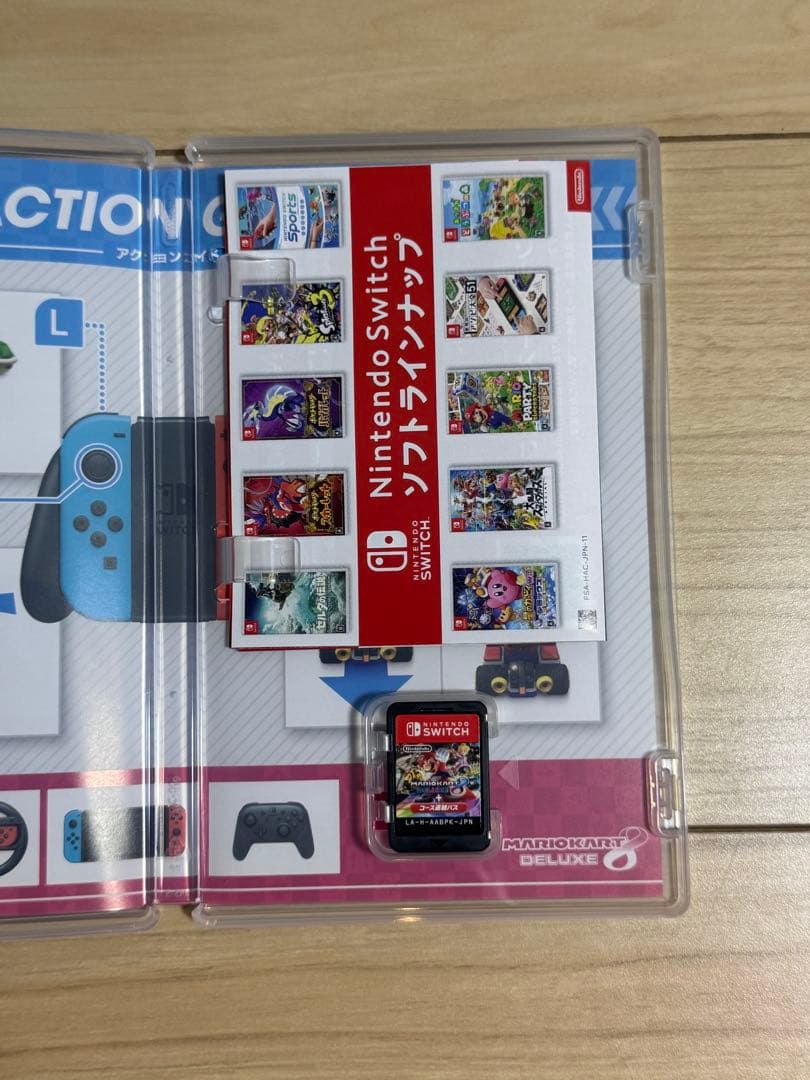 Switch マリオカート8 デラックス+コース追加パス　ほぼ未使用