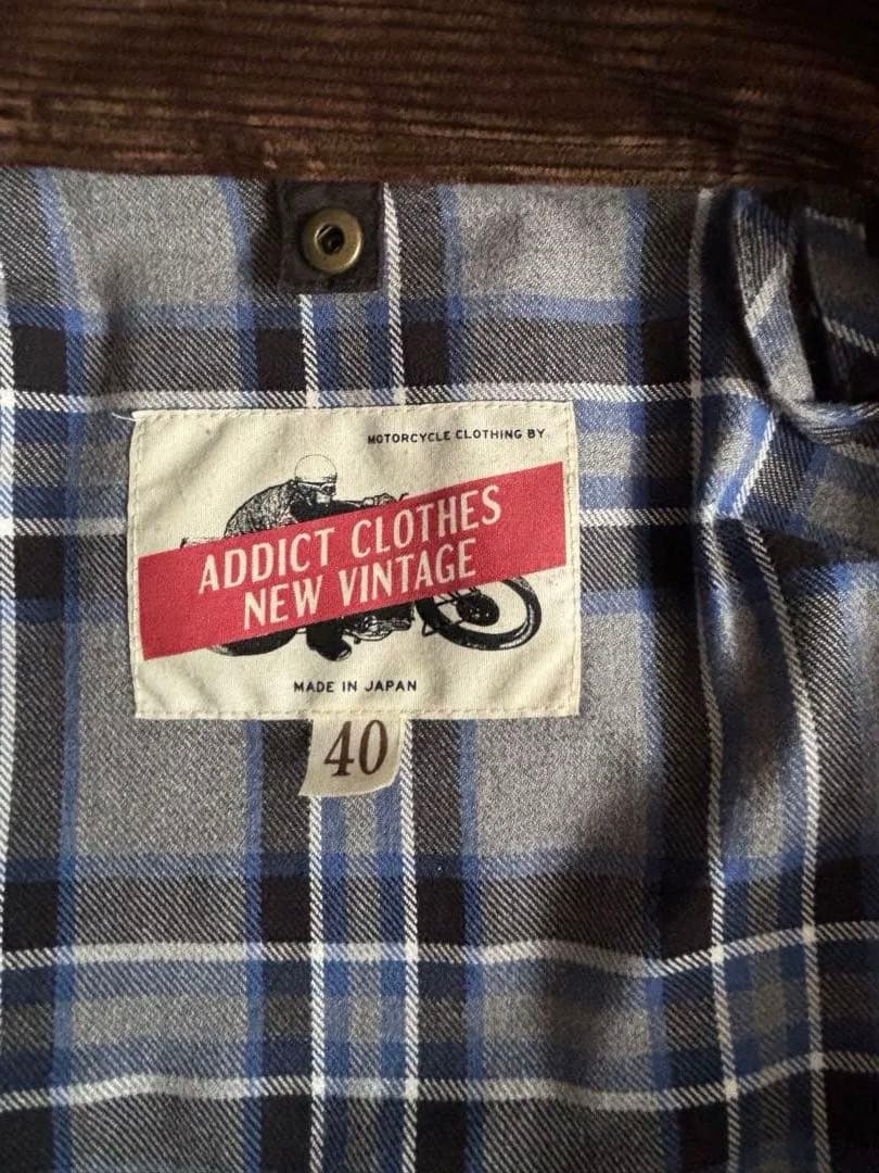 タ*ン様 ADDICT CLOTHES アデクトクローズ　ワックスコットンジャケ