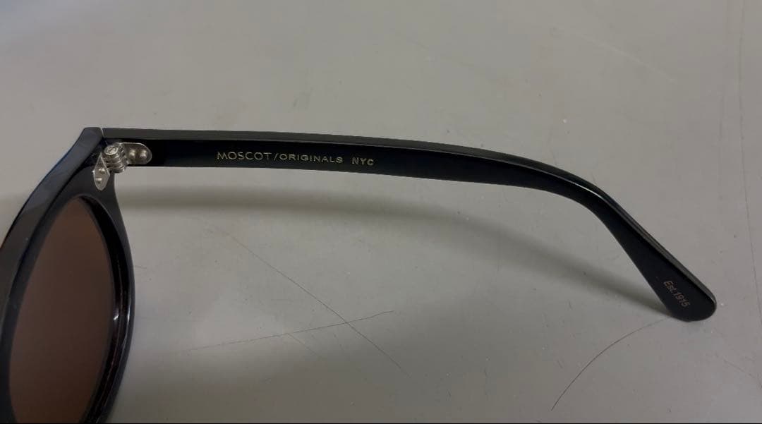【MOSCOT LEMTOSH】 49 サングラス　ブラウン