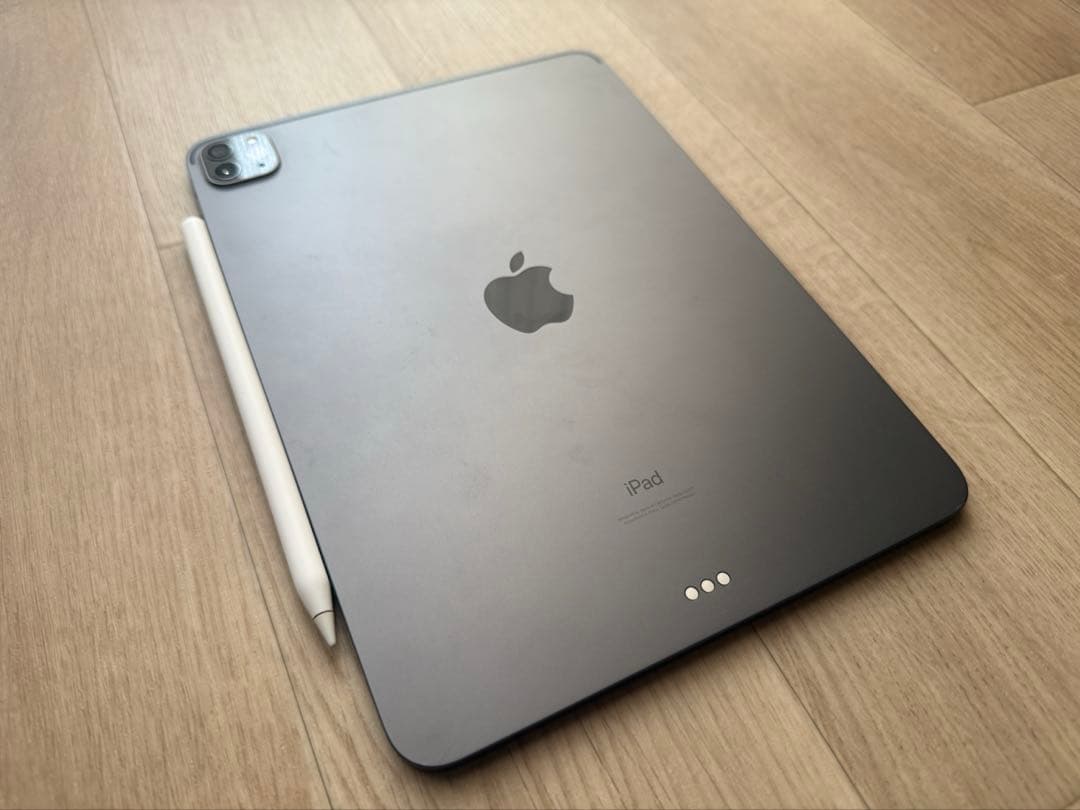 Apple iPad Pro 11インチ 第3世代　スペースグレー　ペンシル付き