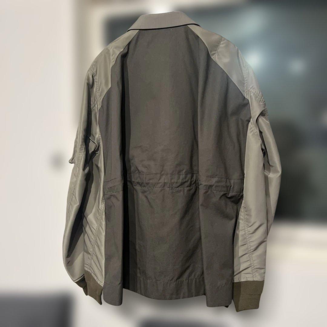 は*う様 sacai 25SS Suiting Bonding Mix Jack