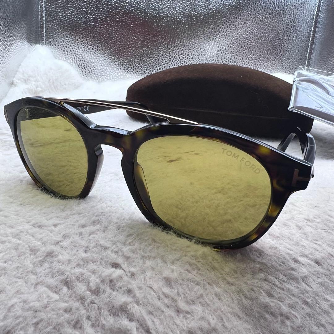 極美品✨TOM FORD TF515 Newman✨べっ甲調 サングラス