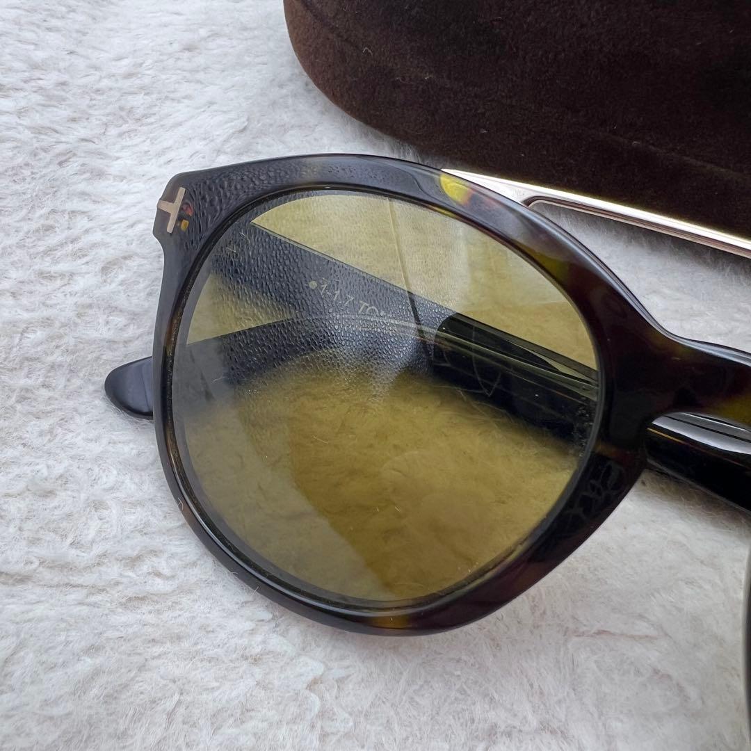 極美品✨TOM FORD TF515 Newman✨べっ甲調 サングラス