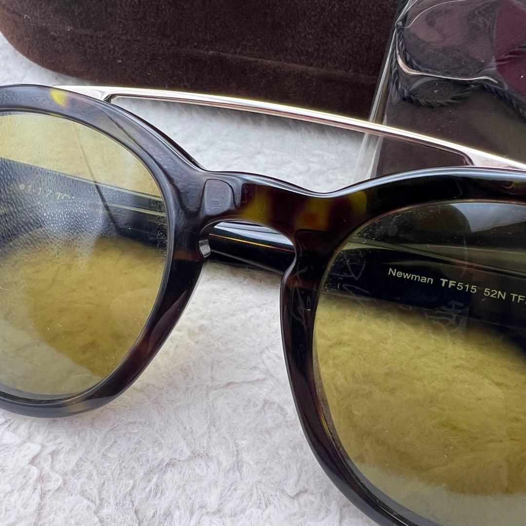 極美品✨TOM FORD TF515 Newman✨べっ甲調 サングラス