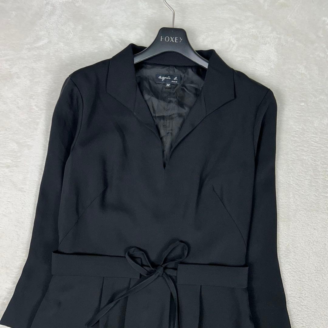 完売モデル☆アニエスベー UQ87 ROBE ワンピース 定価¥71,500