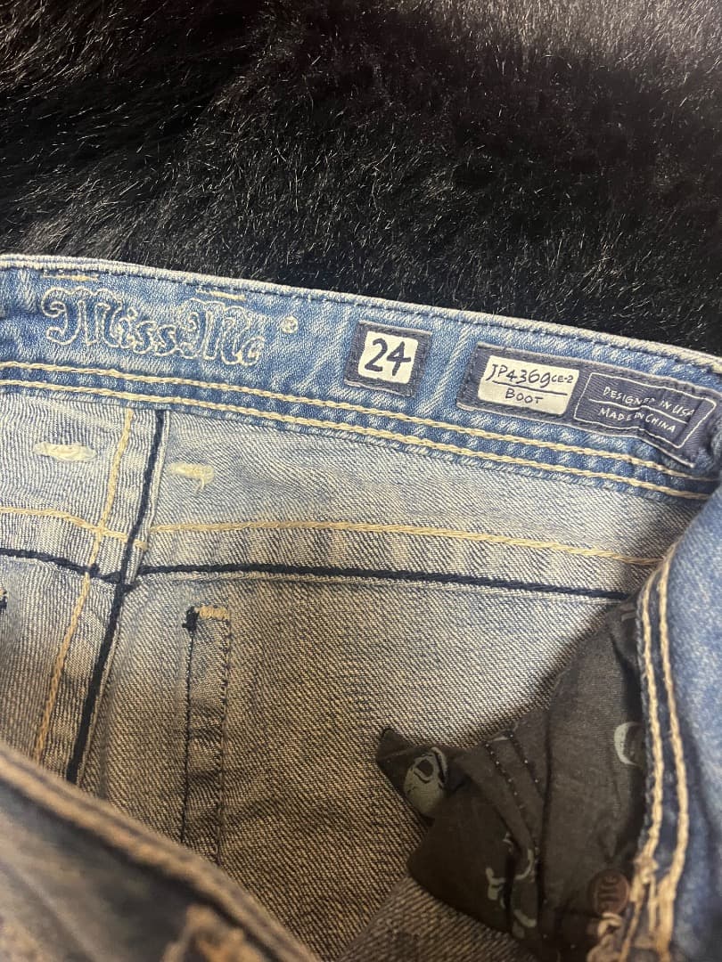 missme ブーツカット　フレア　デニム　y2k 平成ギャル　vintage