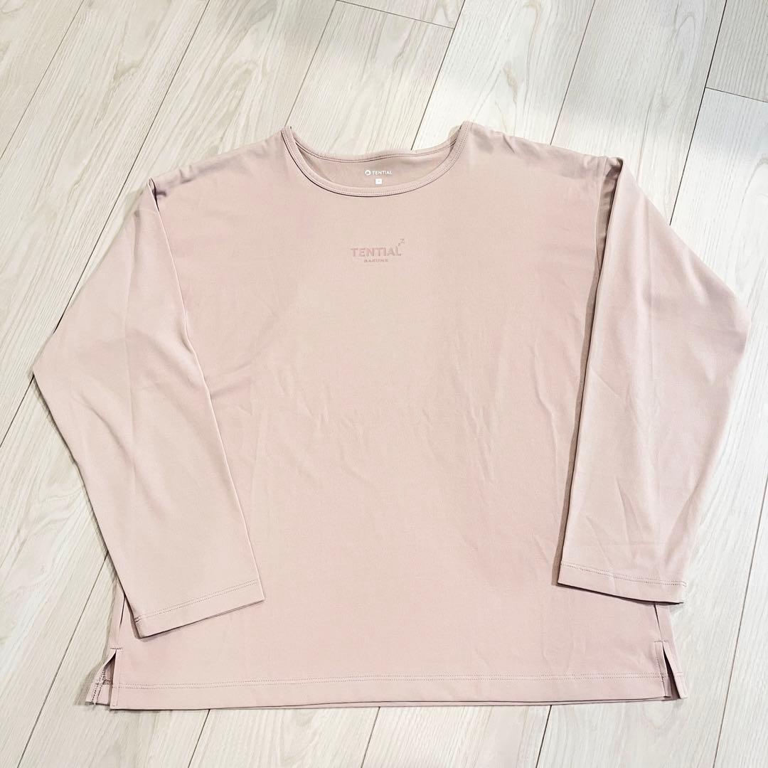 【美品】TENTIAL BAKUNE Dry Ladies 長袖 ピンク M