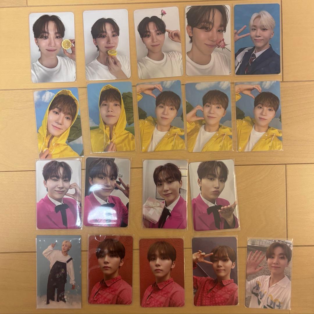 seventeen アルバム　トレカ　まとめ売り
