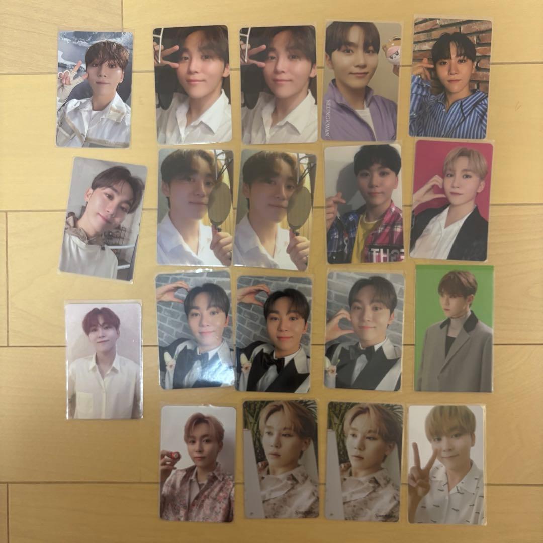 seventeen アルバム　トレカ　まとめ売り