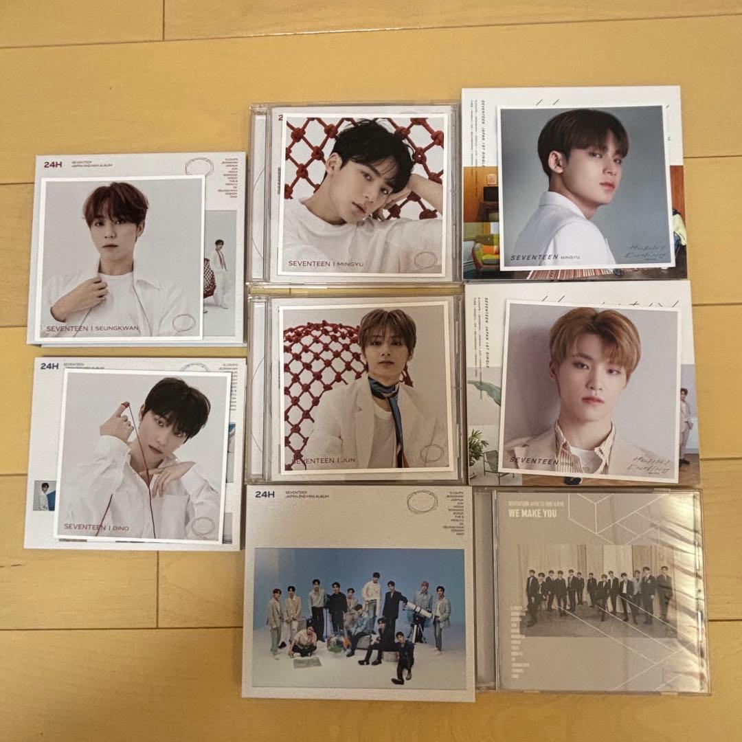 seventeen アルバム　トレカ　まとめ売り