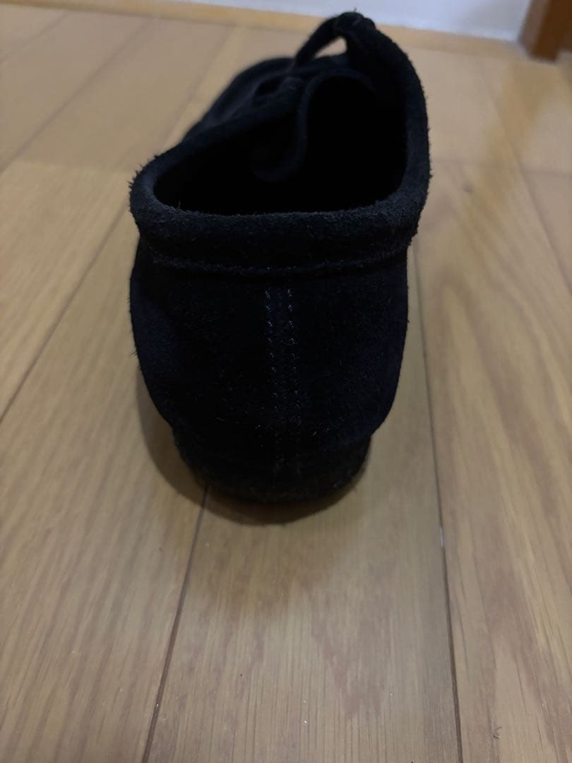 【27cm】クラークス　ワラビー　ブラック