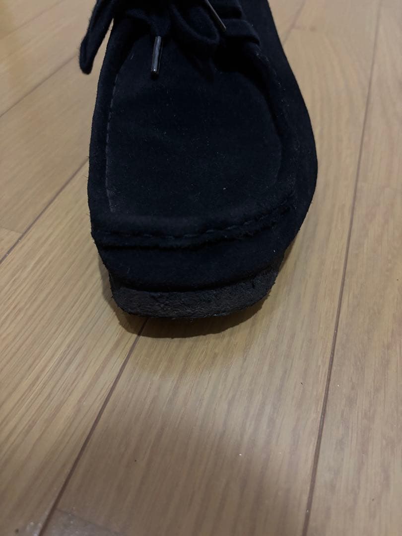 【27cm】クラークス　ワラビー　ブラック