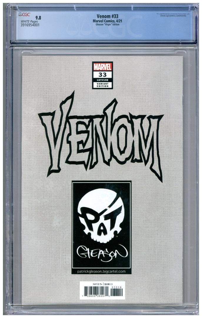 アメコミリーフ Venom #33 CGC 9.8 Gleason