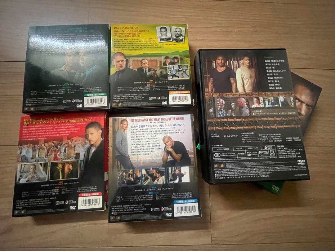 プリズン・ブレイク DVD 全シーズンセット 新品未開封有★