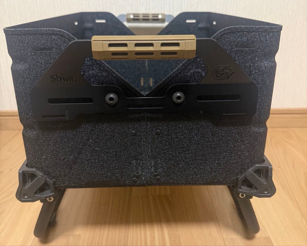スノーピーク　シェルフコンテナ25 バリスティクス グリップ　レッグ　カスタム