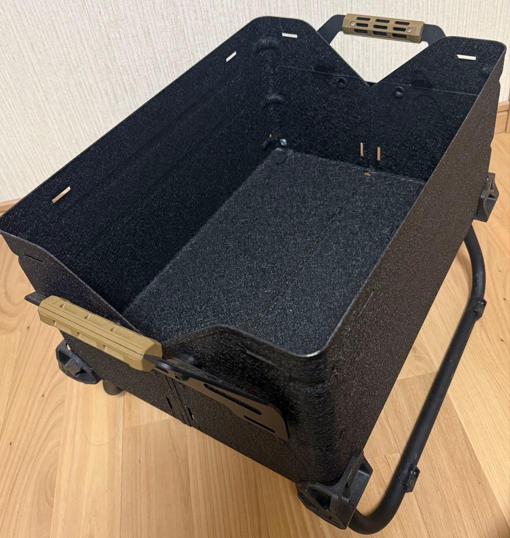 スノーピーク　シェルフコンテナ25 バリスティクス グリップ　レッグ　カスタム