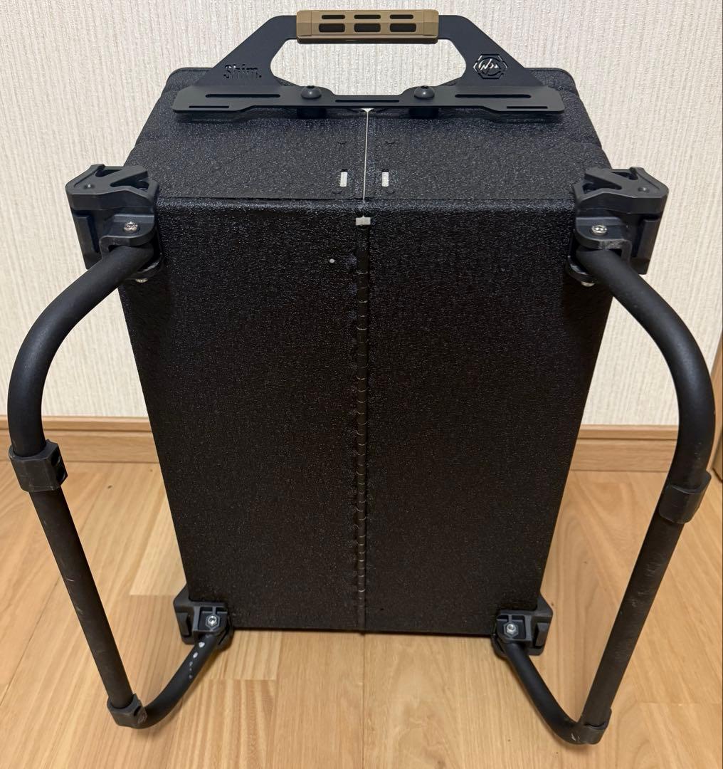 スノーピーク　シェルフコンテナ25 バリスティクス グリップ　レッグ　カスタム