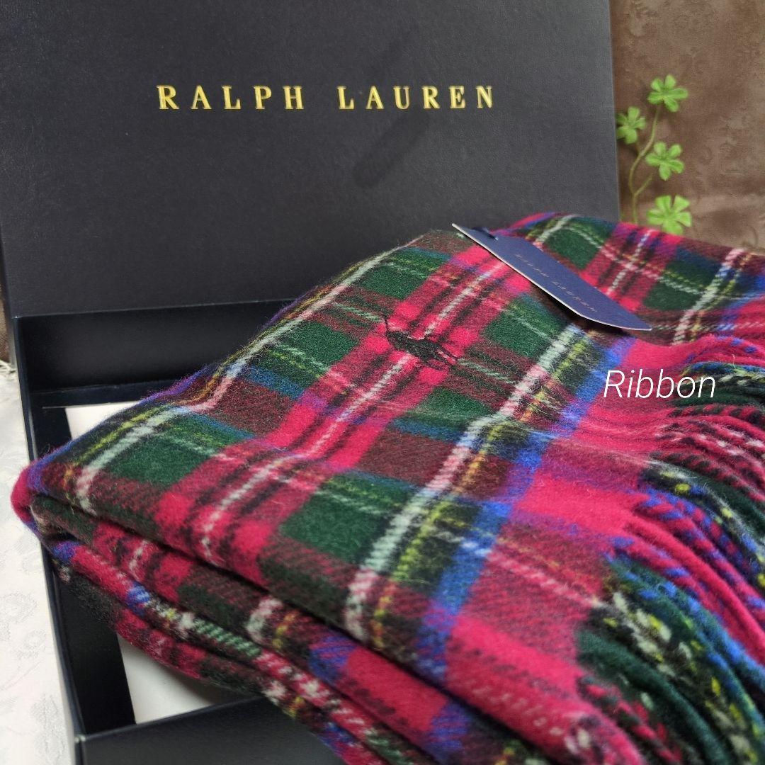 ✨新品✨RALPH LAURENラルフ ローレンブランケットひざ掛けストール
