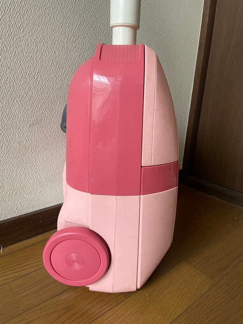 昭和レトロTOSHIBA VC-C10 ピンク掃除機 150W