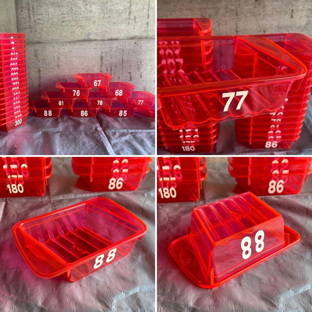 パチンコ パチスロ ドル箱 メダル ケース 46箱 小物入れ 鉢 ポップ レトロ
