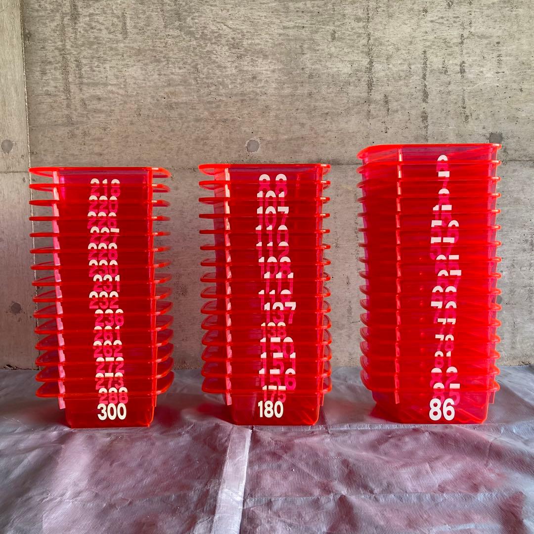 パチンコ パチスロ ドル箱 メダル ケース 46箱 小物入れ 鉢 ポップ レトロ