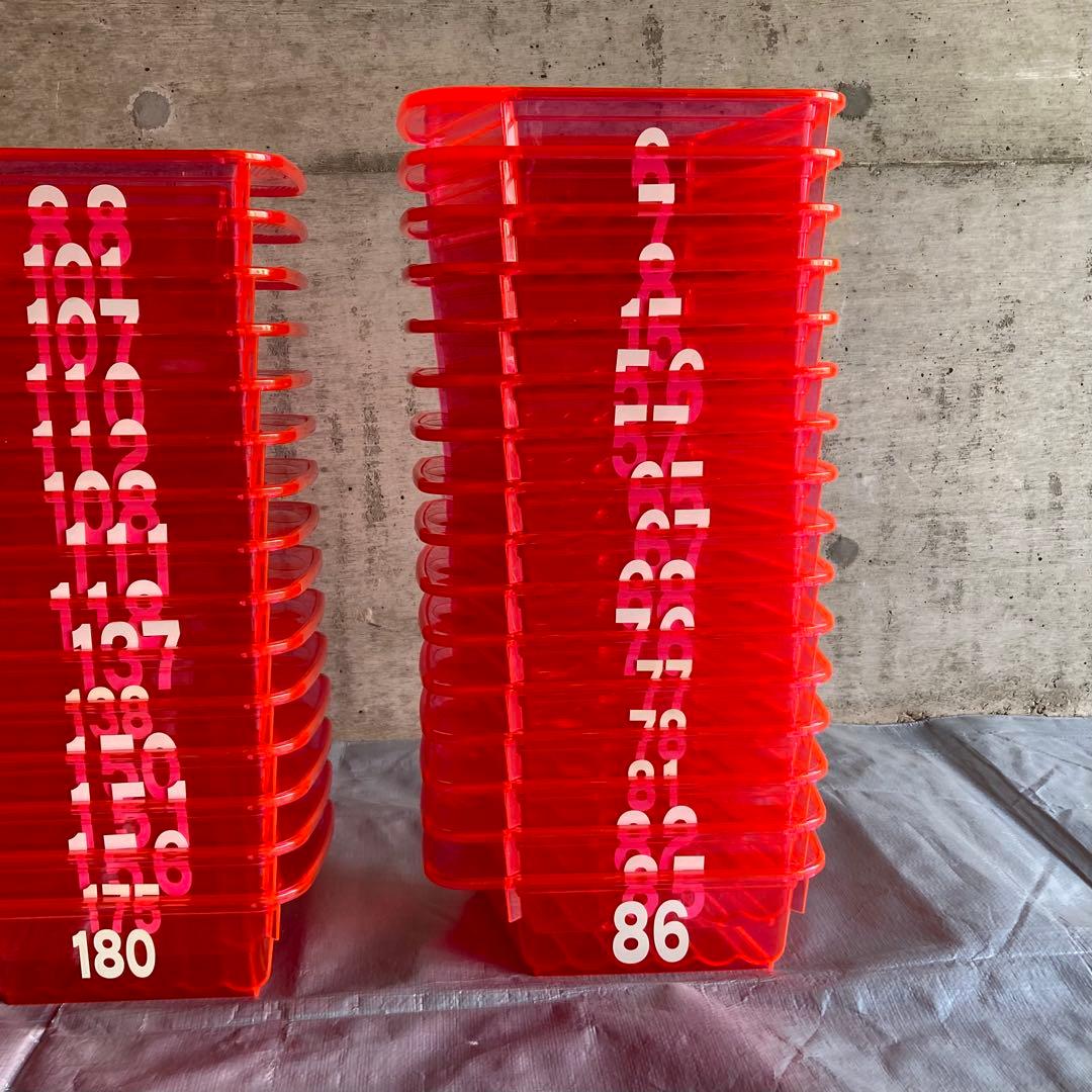 パチンコ パチスロ ドル箱 メダル ケース 46箱 小物入れ 鉢 ポップ レトロ