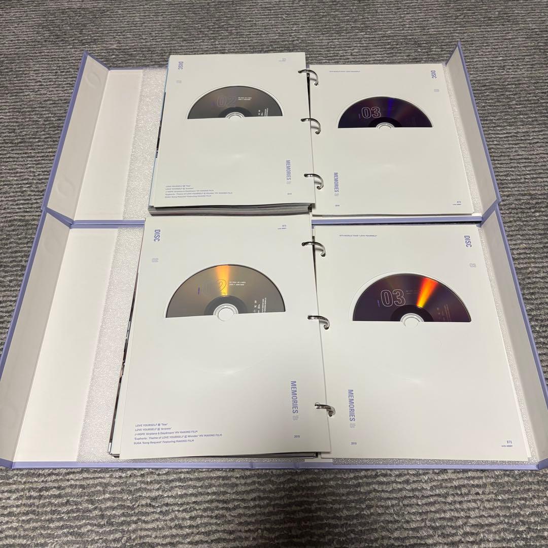 BTS MEMORIES OF 2018 DVD テテ ジミン セット