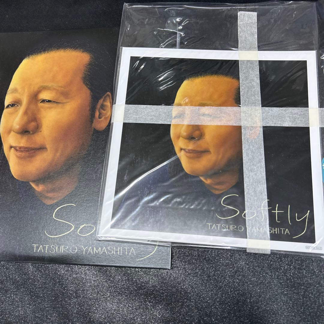 山下達郎／SOFTLY （ソフトリィ） LPレコード
