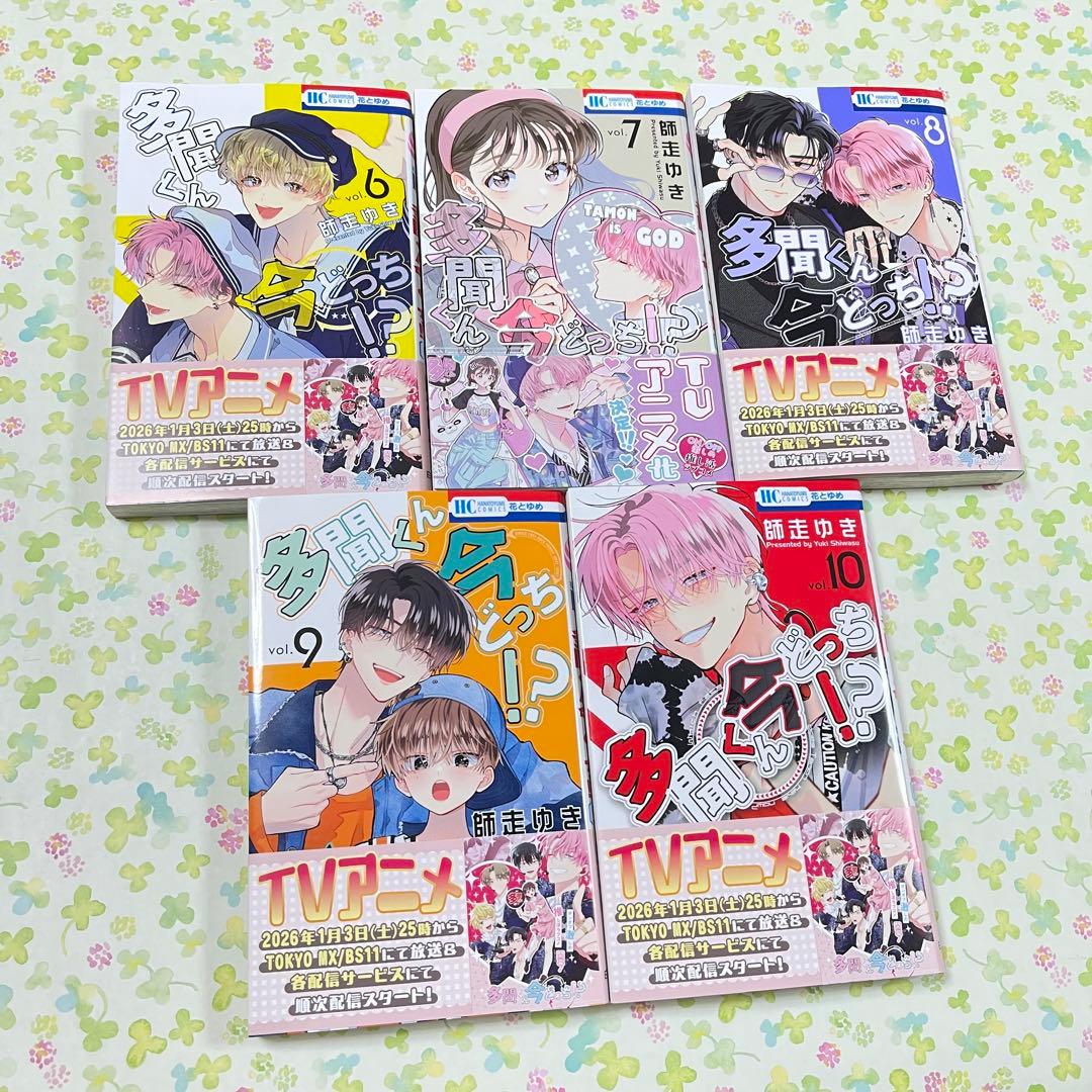 多聞くん今どっち！？　1〜14巻　セット　全巻　帯付き　師走ゆき　新品未読品