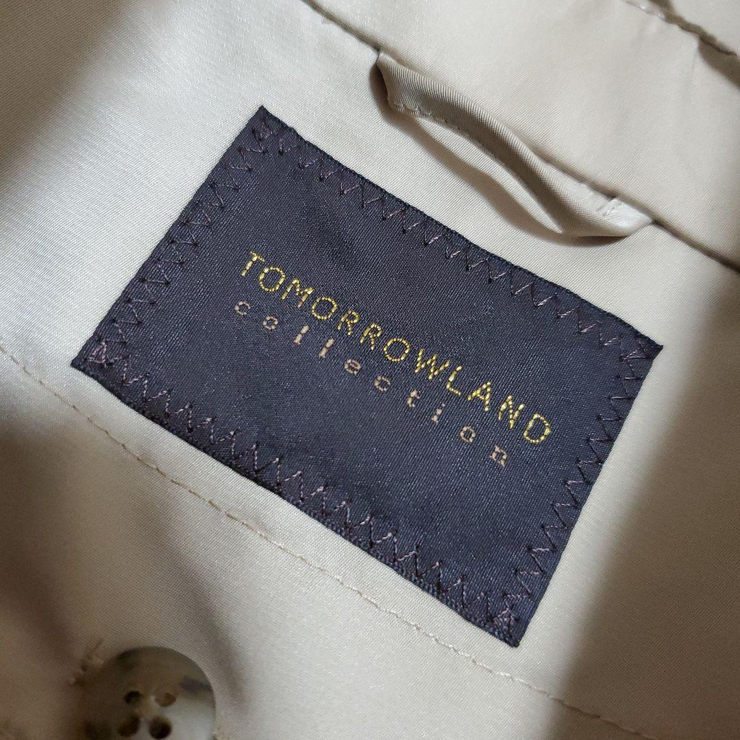 未使用！TOMORROWLAND★インナーダウン付きトレンチコート