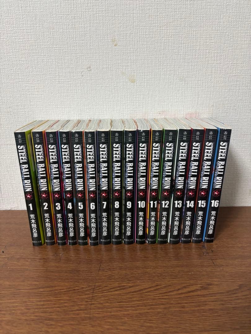 ジョジョの奇妙な冒険　STEEL BALL RUN 全巻　 全16巻セット