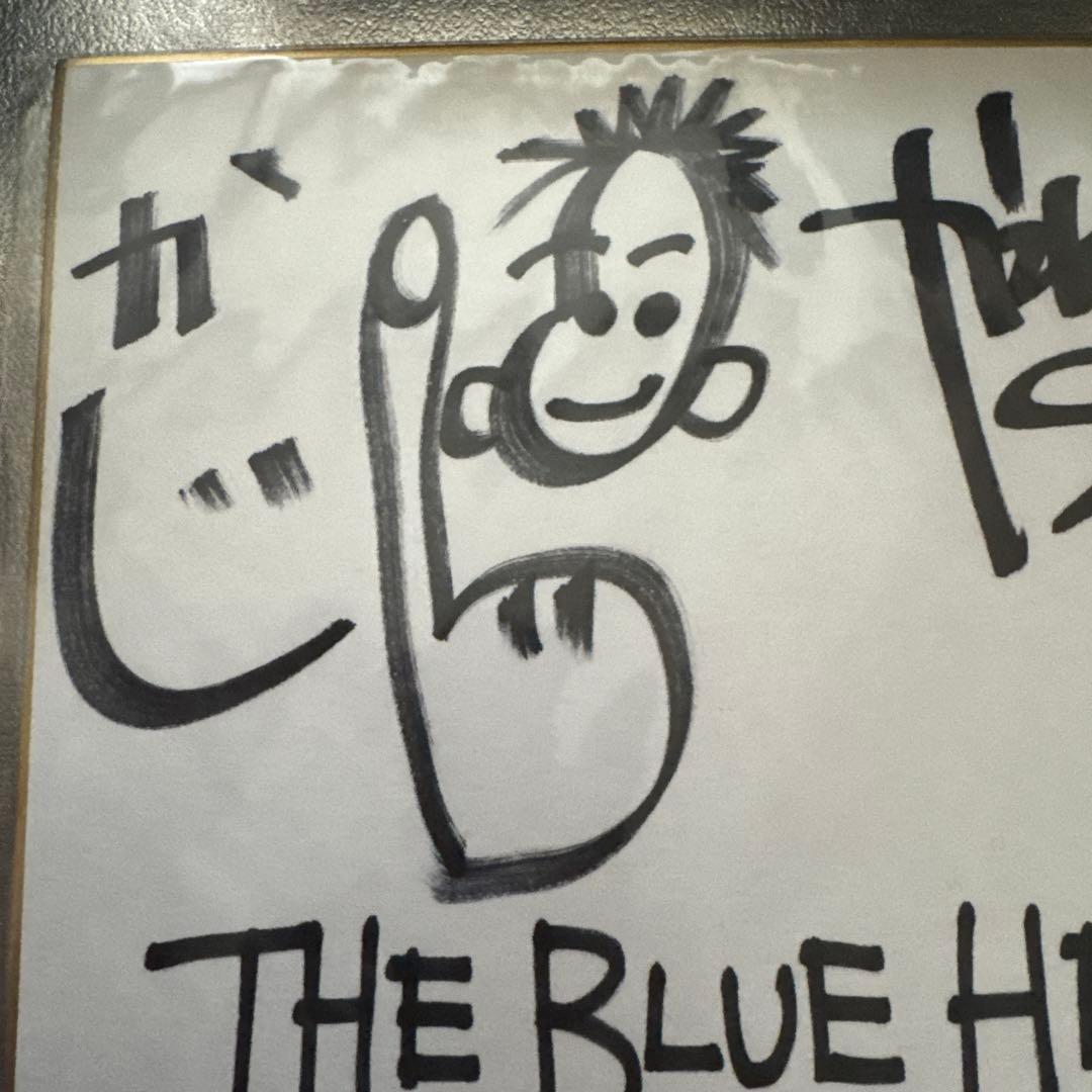 激レア　THE BLUE HEARTS 直筆サイン　1989年