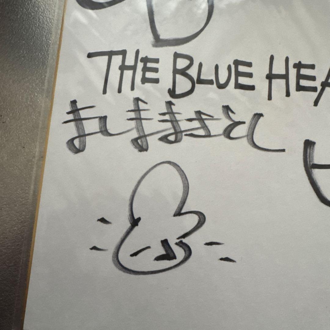 激レア　THE BLUE HEARTS 直筆サイン　1989年