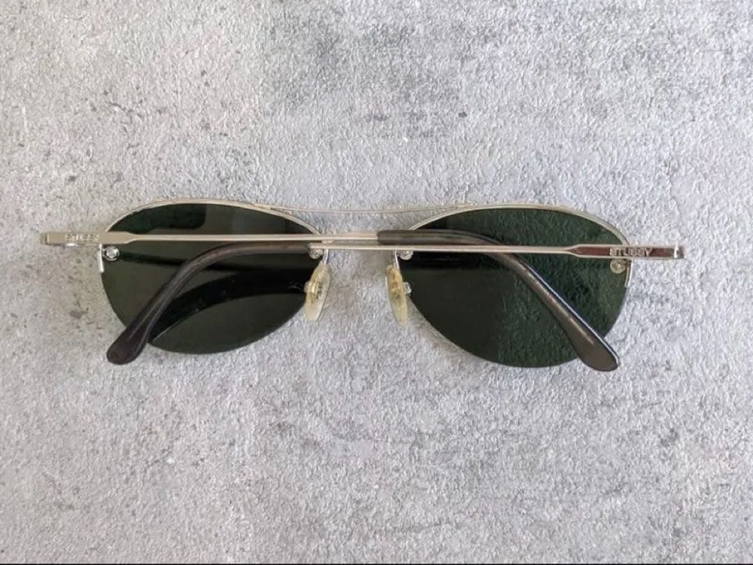 STUSSY 90年代 サングラス リムレス ヴィンテージ