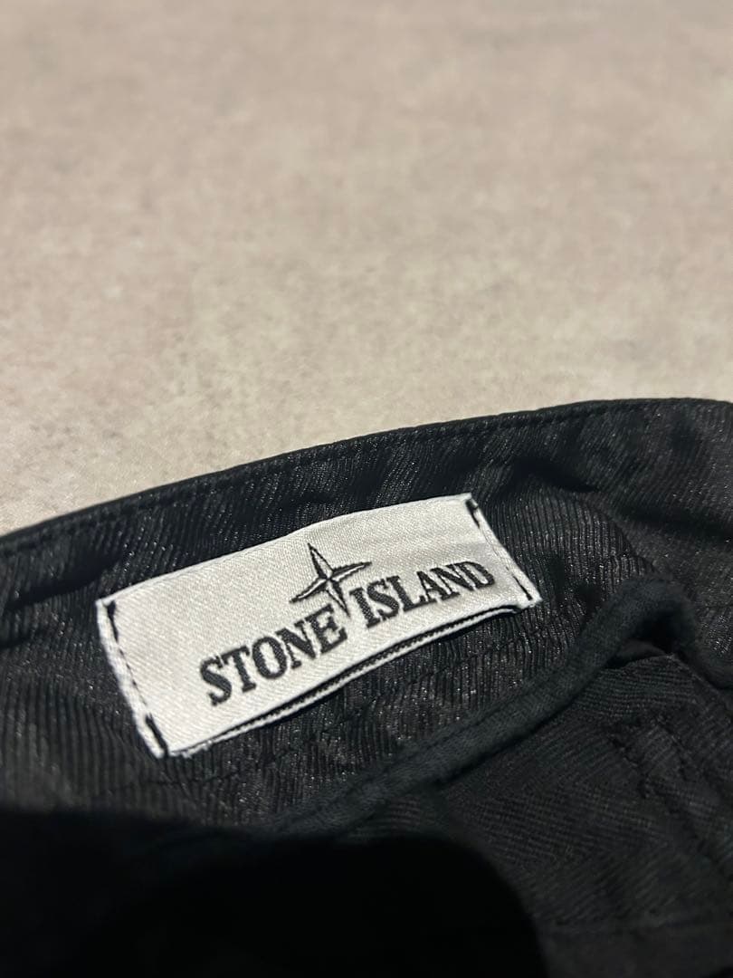 STONE  ブラックカーゴパンツ