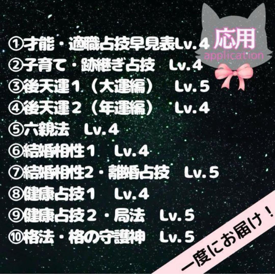 まもなく閉店【￥11,000引】ゆめ乃算命学　本気のフルハウス　算命学　独学