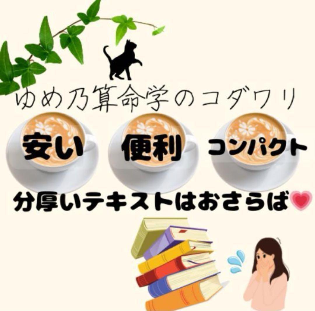 まもなく閉店【￥11,000引】ゆめ乃算命学　本気のフルハウス　算命学　独学